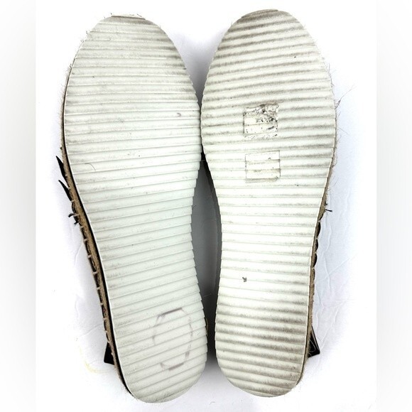 MTNG Black fringe Accent Espadrille Sz 41 (9.5) - Picture 10 of 10